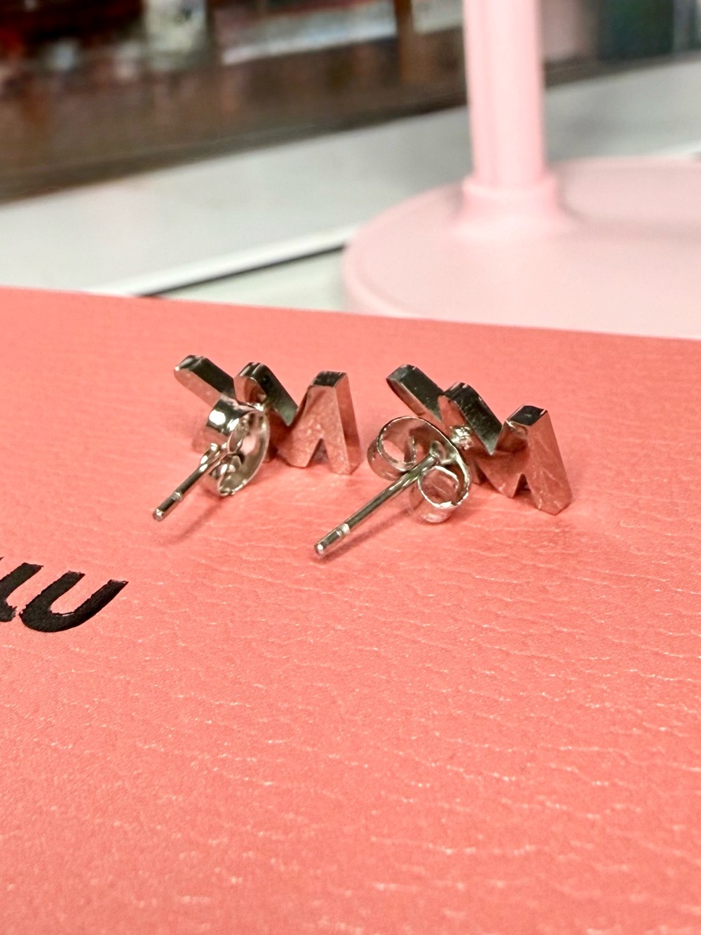 Fashion Stainless Steel Stud Earrings - Picture 4 of 4